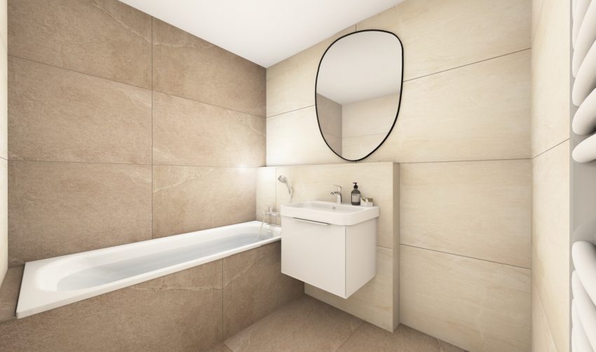 Alternatíva 2 (Alaplana kombinácia Johnstone beige + Johnstone taupe 60x120cm):